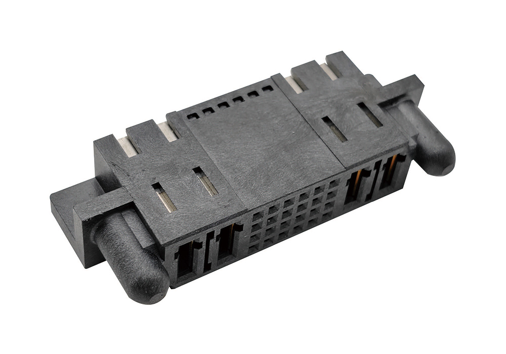 Power Blade 2+24+2 90度 压接 母端 电源连接器（改进型）