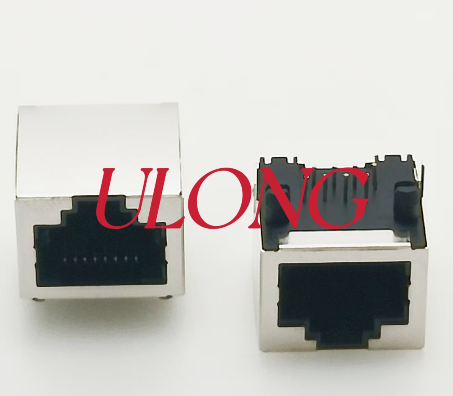 R/A RJ45 8P8C  WITHOUT LED THT
