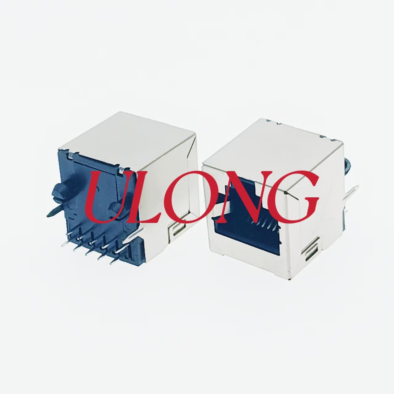 RJ48-10P10C  屏蔽网络插座工业类网口座