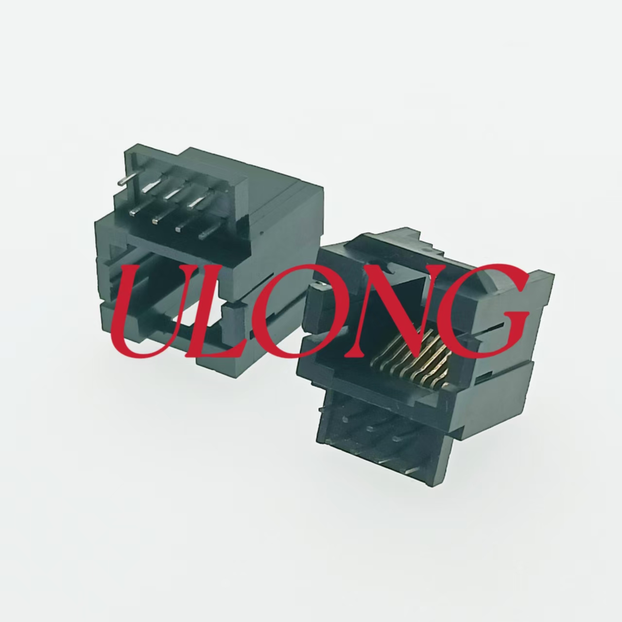 直插反向RJ45-8P8C 镀金3U  墙壁开关插座
