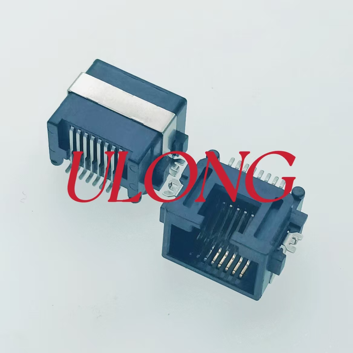 沉板式RJ45-8P8C  8.6MM贴片SMT RJ45中包