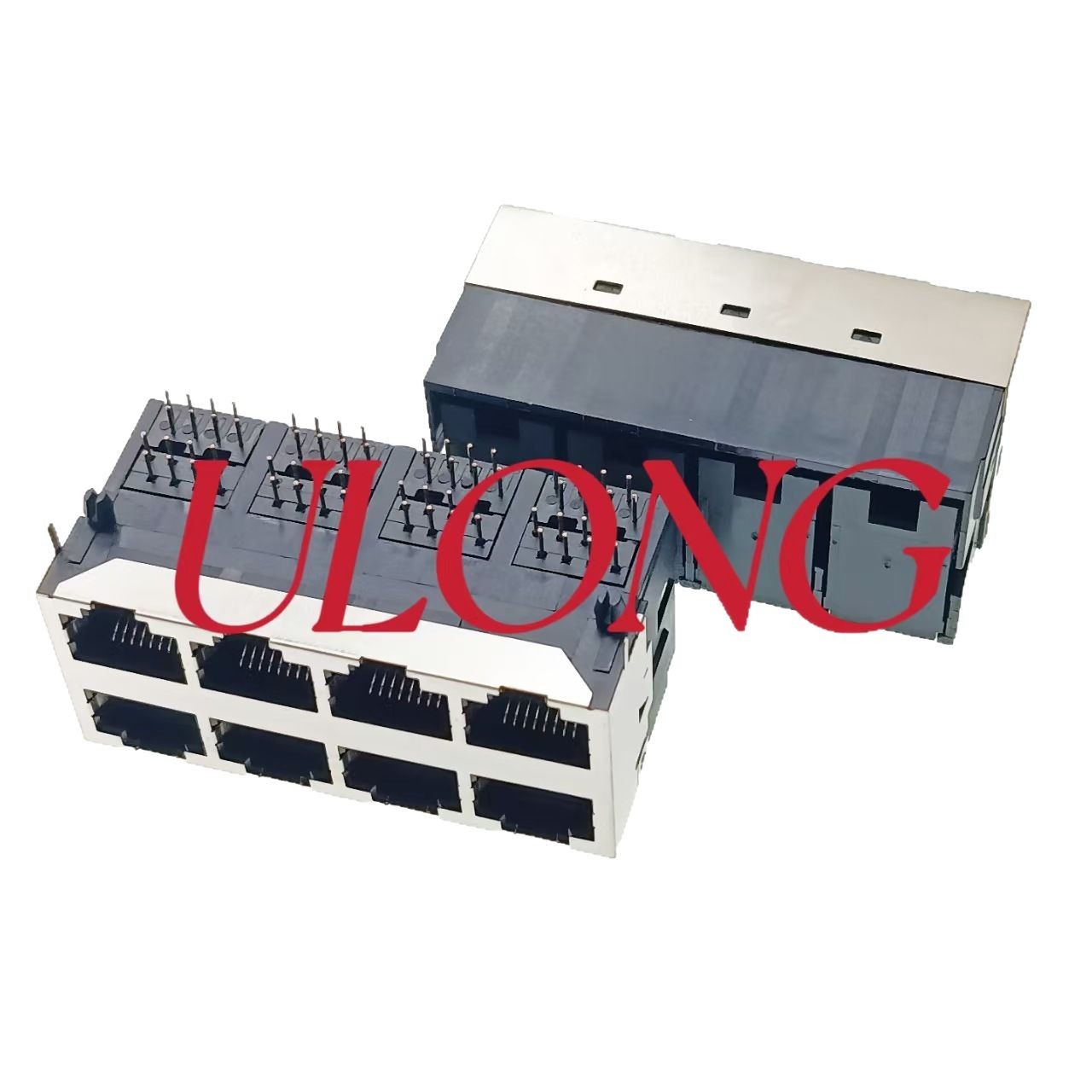 RJ45插座-2X4-8P8C半包
