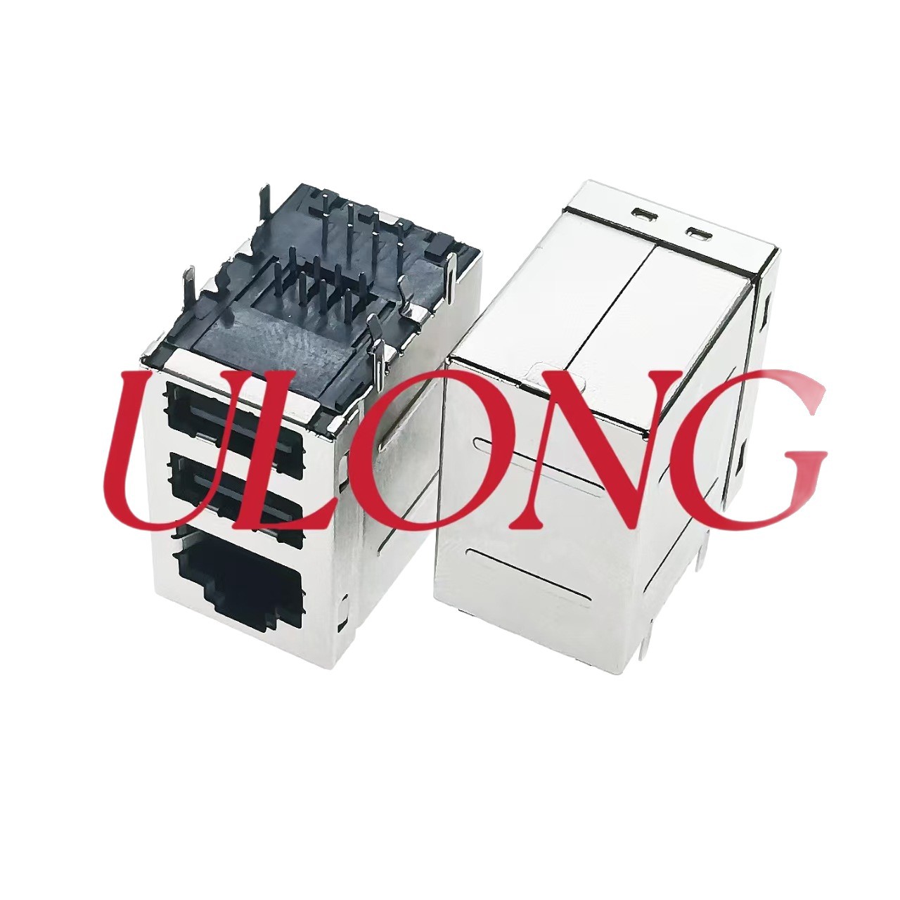 RJ45+2USB无灯屏蔽