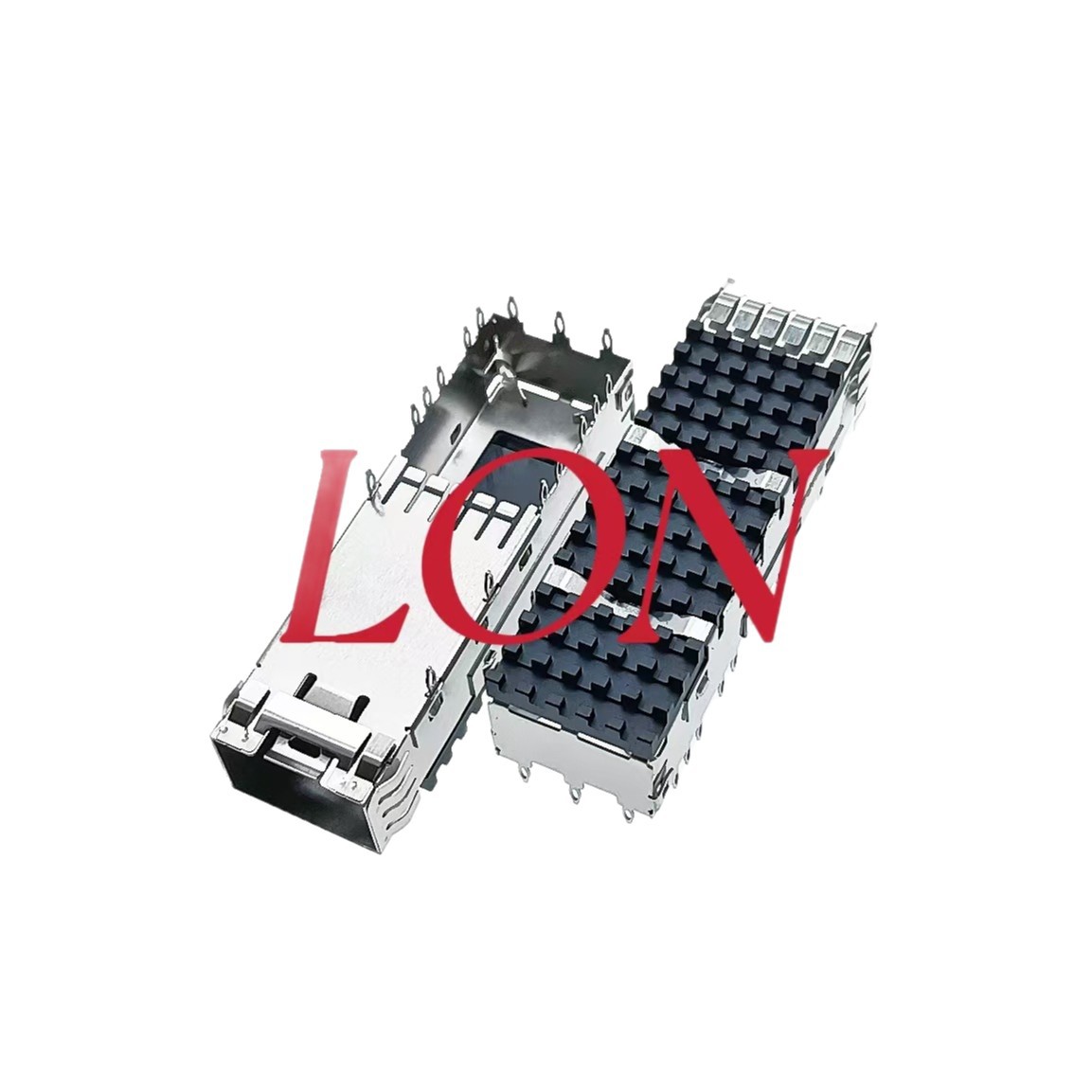 SFP28-1X1笼子多只鱼眼脚带散热片25G