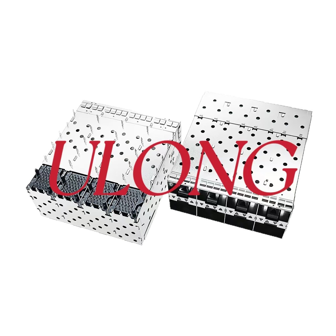 SFP+2X3压接笼子无灯万兆10G
