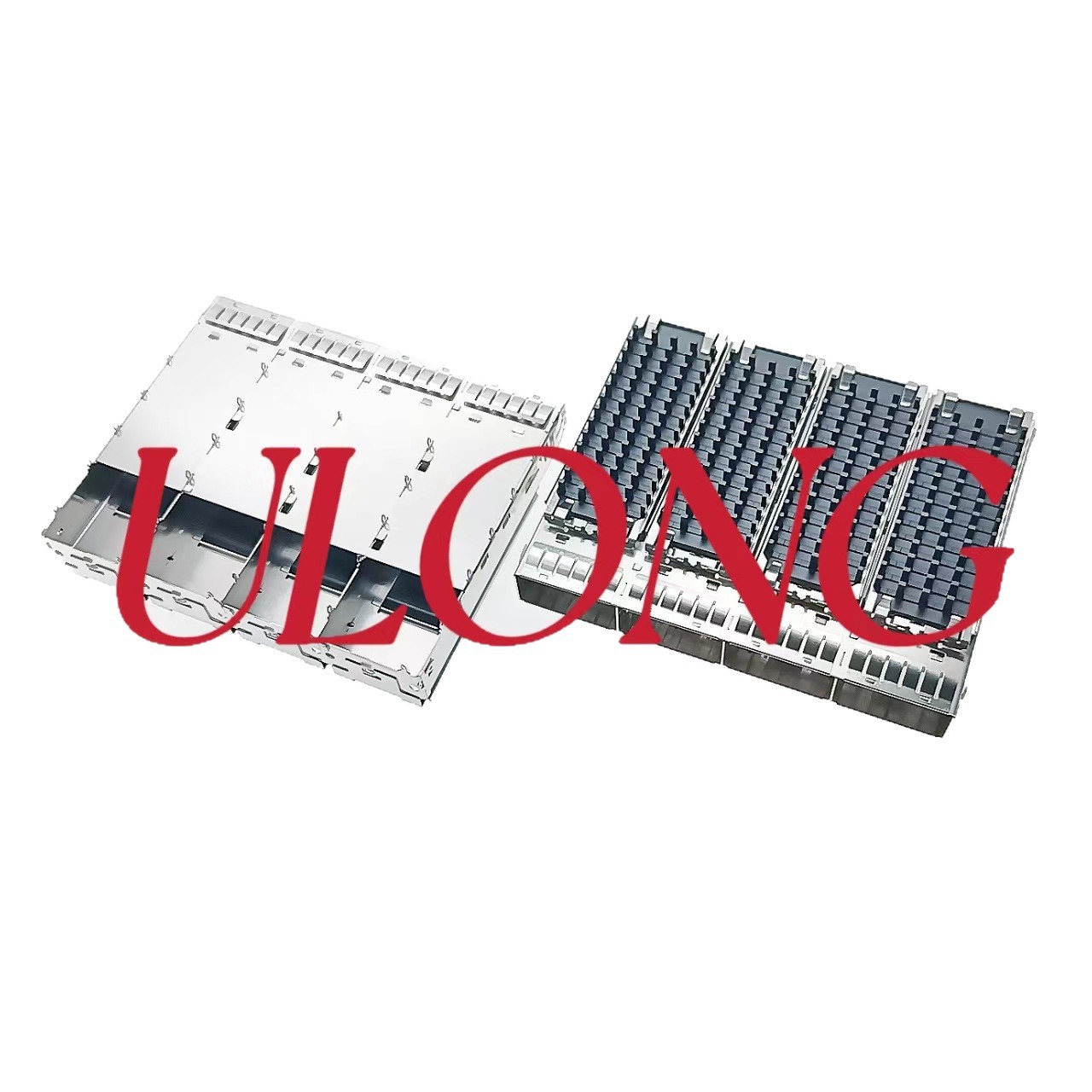 QSFP28-1X4笼子带散热片速率100G