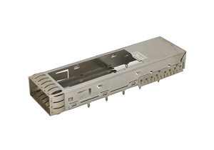 单层QSFP-DD 100G光纤笼子 开天窗