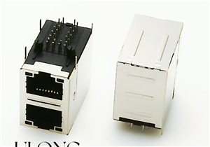 UDE RM2-1SFARV1F RJ45 2×1 带滤波器 千兆 替代ULONG HR21-F01C48BH91FH