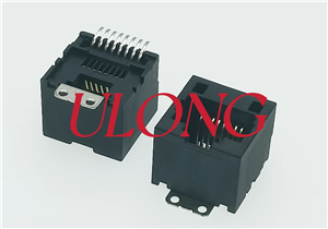 RJ45 立贴8P8C 全塑