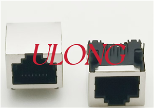 R/A RJ45 8P8C  WITHOUT LED THT