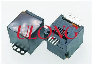 RJ11 6P4C立贴180度电话插座卷带麦拉回流焊
