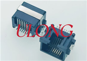 沉板式RJ45-8P8C  8.6MM贴片SMT RJ45中包