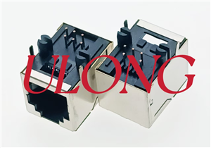 RJ12-1X-6P6C黑色全包电话座子
