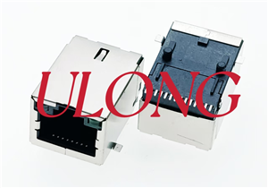 SMT RJ45 网口带滤波器2.5G座子
