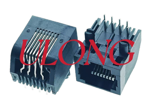RJ45连接器5722-8P8C扁针斜体18.3MM
