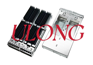 光纤笼子连接器QSFP-DD-1X2带散热片